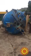 Нержавеющий реактор с встроенным змеевиком 5 м3, сборник, емкость.