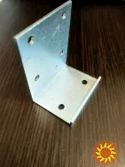 Куточок кріпильний  П образний  60х35х5х50х2   сталевий загиб
