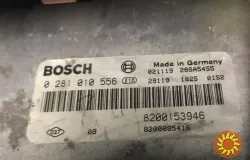 Бу блок управления двигателем Renault 0281010556, 8200095416, 8200153946