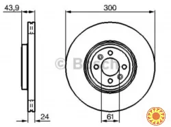 Бу передний тормозной диск Renault Grand Scenic 2, 8201695231, 7701207897, 8671017844 толщина 21mm.