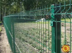 Секційні паркани із 3D сітки — монтаж під ключ