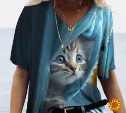 Продам новую 3D футболку из Турции