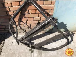Б/у рамка двери Smart Forfour W454, A4547300008, задняя правая