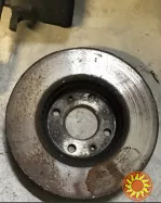 Бу диск тормозной передний Renault laguna 1, d-262mm, 7701205840, 7701205228, 7701204495, 8671005977