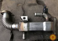 Б/у охладитель EGR Renault Scenic 2, 8200360566A, 7700107471, 7284300601