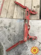 Бу суппорт радиатора, панель крепления фар, телевизор Mercedes W168, A1686208534,
