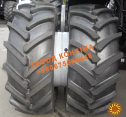 Здвоєні шини для тракторів і комбайнів