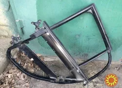 Б/у рамка двери Smart Forfour W454 MN900135, A4547300108, задняя левая