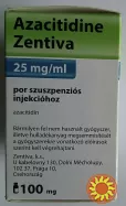 Медикаменти суспензія ін'єкції фармакологічний Азацитидин Зентіва Азацытидин Зентива 25мг Azacitidine Zentiva injection 25mg Czech Republic EU