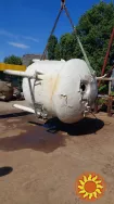 Сборник из нержавеющей стали 2 м3 внутренним змеевиком.