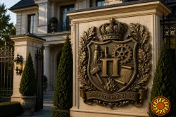 Ексклюзивні родинні герби, фамільні барельєфи та родові символи для будинків, маєтків