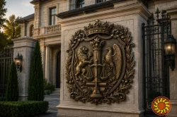 Ексклюзивні родинні герби, фамільні барельєфи та родові символи для будинків, маєтків