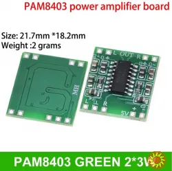 Цифровой Усилитель звука PAM8403 без регулятора