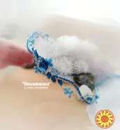 Вишиванка блакитний аквамарин діадема корона івент ельф танці фотосесія фентезі голову балет тематичні сцена казкові