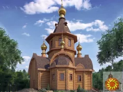 Будівництво дерев’яної церкви під ключ