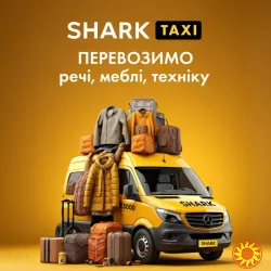 Вантажне таксі Shark Taxi — вантаж прибуде швидко, цілим і вчасно!