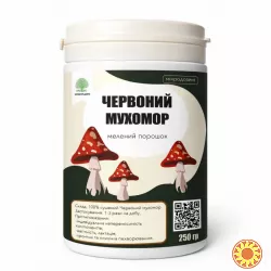 Мухомор красный молотый 250 г – натуральный продукт для заваривания чая