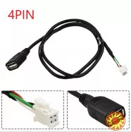 USB-кабель 4-контактный разъем для автомобильного радио, стерео систем, автоэлектрика