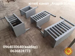 Теплообмінники та котли для печей і камінів під замовлення