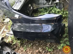 Бу крыло четверть задняя левая Renault Laguna 2, лифтбэк 760317560R, 7751476028