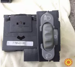 Б/у кнопка корректора фар Renault Scenic 1, 7700433081,