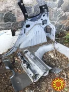 Бу крыло четверть задняя правая Renault Scenic 1, 7751472498, 7751469011, 7752295005