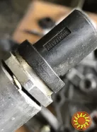 Б/у датчик давления топлива Bosch 0281002842, Mitsubishi Colt ,Smart Forfour, Mercedes,