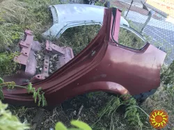Бу крыло четверть задняя левая Renault Grand Scenic 2, 7751477726, 7751474837