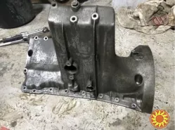Бу поддон масляный Mercedes W168, A1660141002