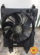 Б/у диффузор радиатора с вентилятором Renault Megane Scenic 2, 8200151465