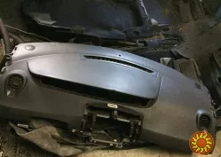 Б/у панель передняя, торпедо Renault Scenic 2, 8200494115