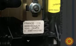 Б/у подушка airbag водителя 8200102820A,8200102820 Renault .
