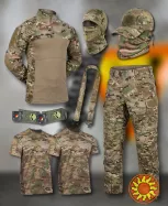 Тактичний військовий 10 в 1 комплект для Зсу Caiman мультикам