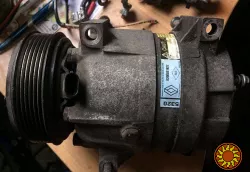 Б/у компрессор кондиционера для Renault, 8200021822, 7711134454