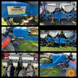 сівалка точного висіву пневматич  Kinze 3035   багатофункціональна восьмирядна сівалка для просапних культур з міжряддям в 70 см