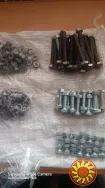 Метизы Болты М8 в к-те с гайкой и шайбой