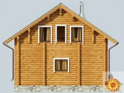 Бажаєте замовити зруб смерека під ключ? Проект Гірський Палладіум