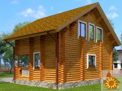 Бажаєте замовити зруб смерека під ключ? Проект Гірський Палладіум