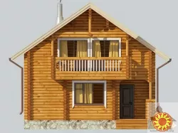 Бажаєте замовити зруб смерека під ключ? Проект Гірський Палладіум