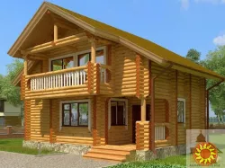 Бажаєте замовити зруб смерека під ключ? Проект Гірський Палладіум