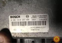 Бу блок управления двигателем Bosch 0281010297, HOM8200048297, 8200183768 Renault Laguna 2, 1.9 dci