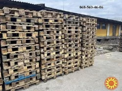 Продаж використаних піддонів з будь-яких сортів деревини.