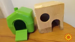 Клетка для хомяка+домик+колесо