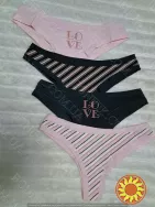 Набір жіночих трусів-бразиліан ТМ "Obrana" (4 шт./уп.) (арт. 200-20/7)