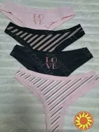 Набір жіночих трусів-бразиліан ТМ "Obrana" (4 шт./уп.) (арт. 200-20/7)