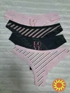 Набір жіночих трусів-бразиліан ТМ "Obrana" (4 шт./уп.) (арт. 200-20/7)