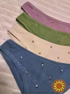 Кольорові жіночі труси-бразиліани ТМ "Obrana" (Anabel Arto) (арт. 200-20/4)