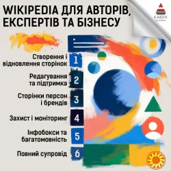 Сторінка у Вікіпедії під ключ — репутація, довіра та впізнаваність