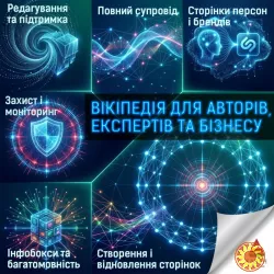 Сторінка у Вікіпедії під ключ — репутація, довіра та впізнаваність