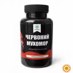 Микродозинг красного мухомора — 60 веганских капсул для энергии и баланса